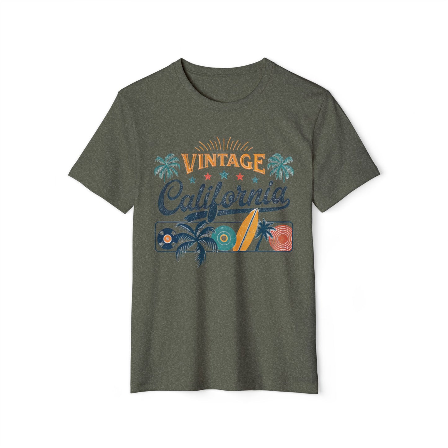 Vintage California - Recycled Organic Cotton T-Shirt