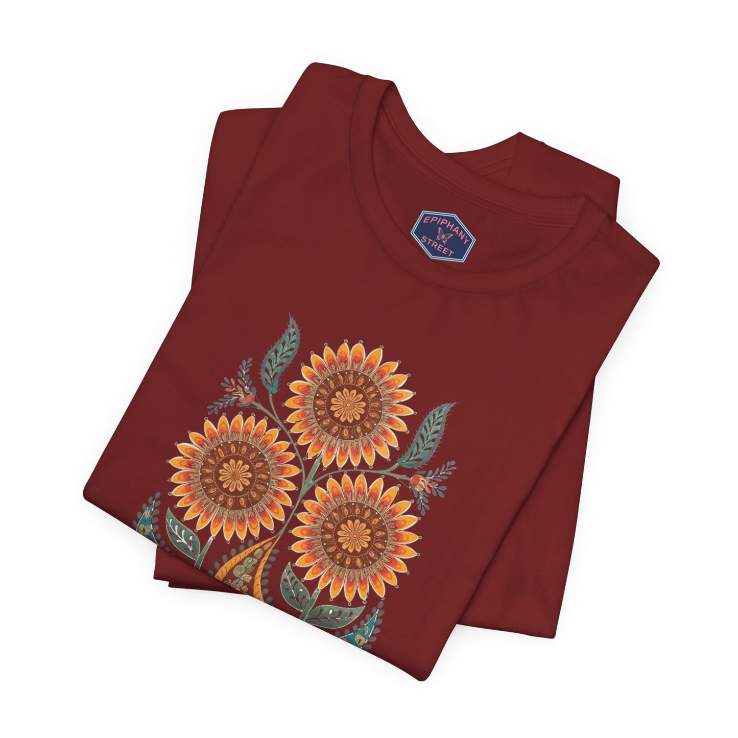 Madhubani Sunflower Tee