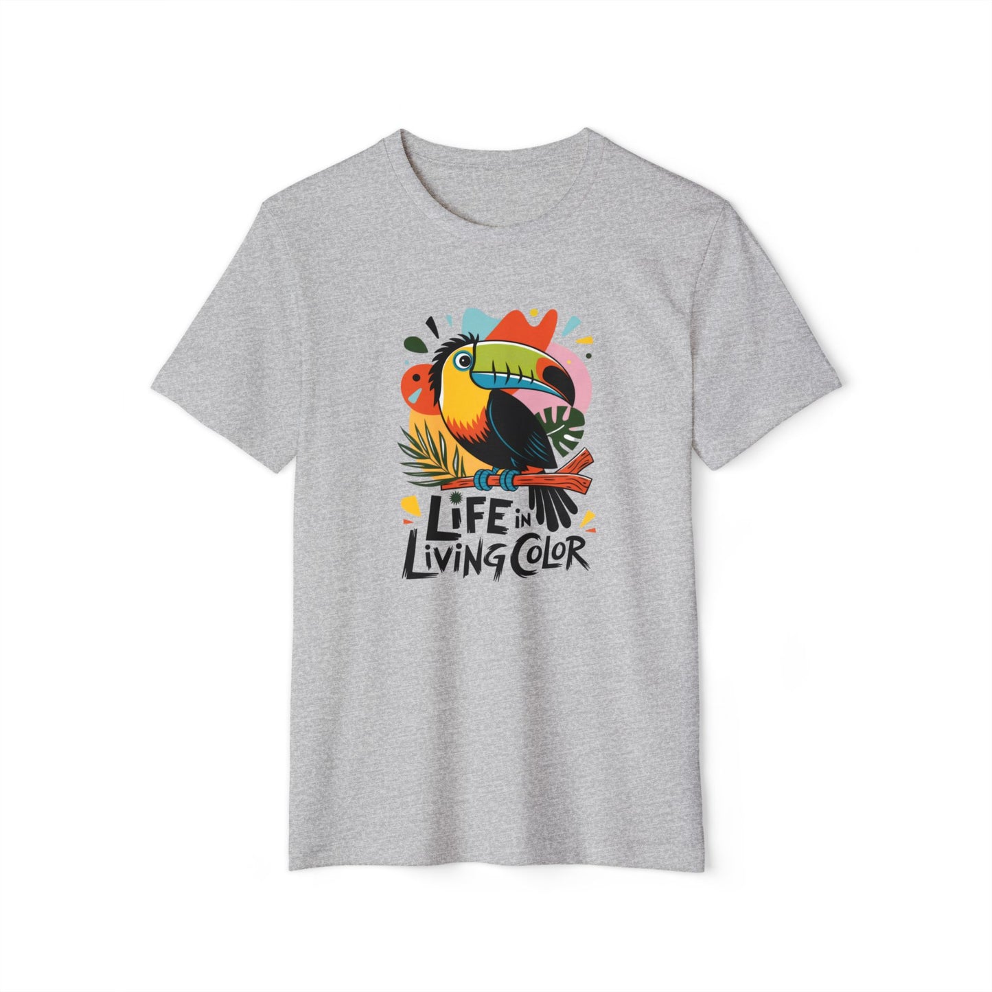 Life in Living Color - Recycled Organic Cotton T-Shirt
