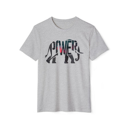 Power Elephant - Recycled Organic Cotton T-Shirt