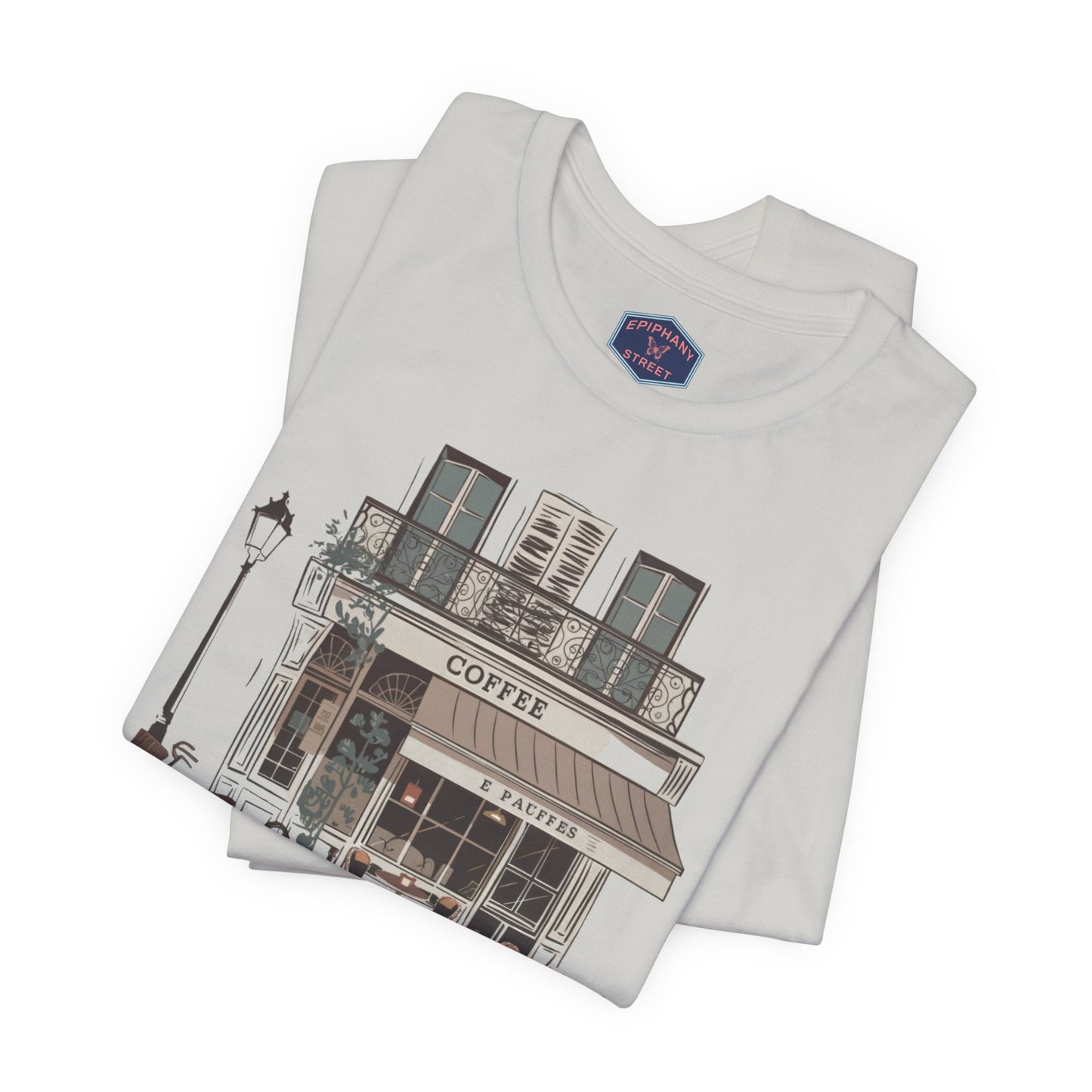 French Coffee Shop Tee