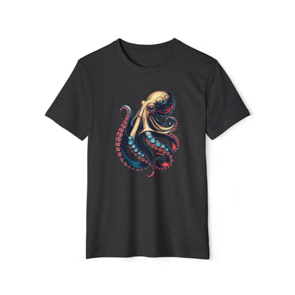 Metalic Octopus - Recycled Organic Cotton T-Shirt
