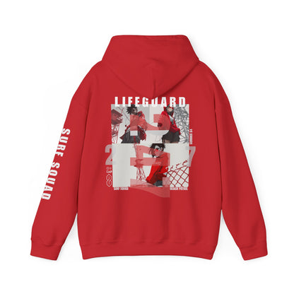 Anime Lifeguard Surf Squad Unisex Hoodie - Epiphany Street Design