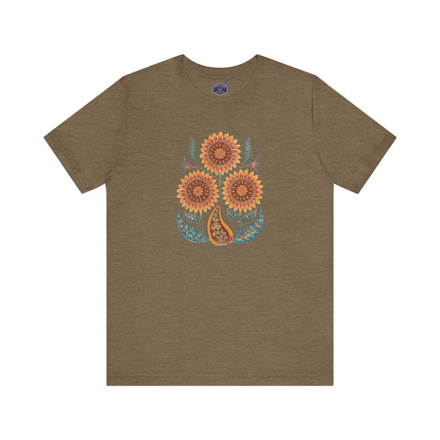 Madhubani Sunflower Tee