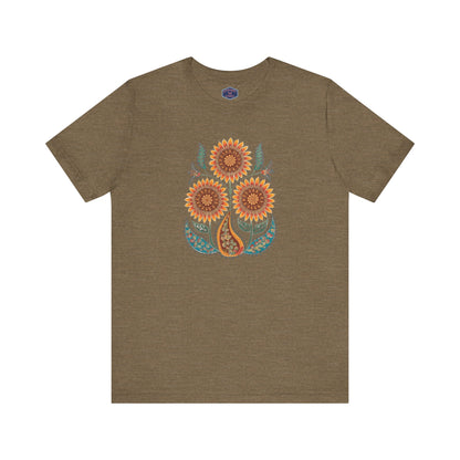 Madhubani Sunflower Tee