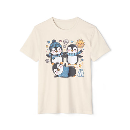 Chillin Penguin - Recycled Organic Cotton T-Shirt