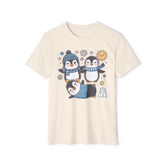 Chillin Penguin - Recycled Organic Cotton T-Shirt