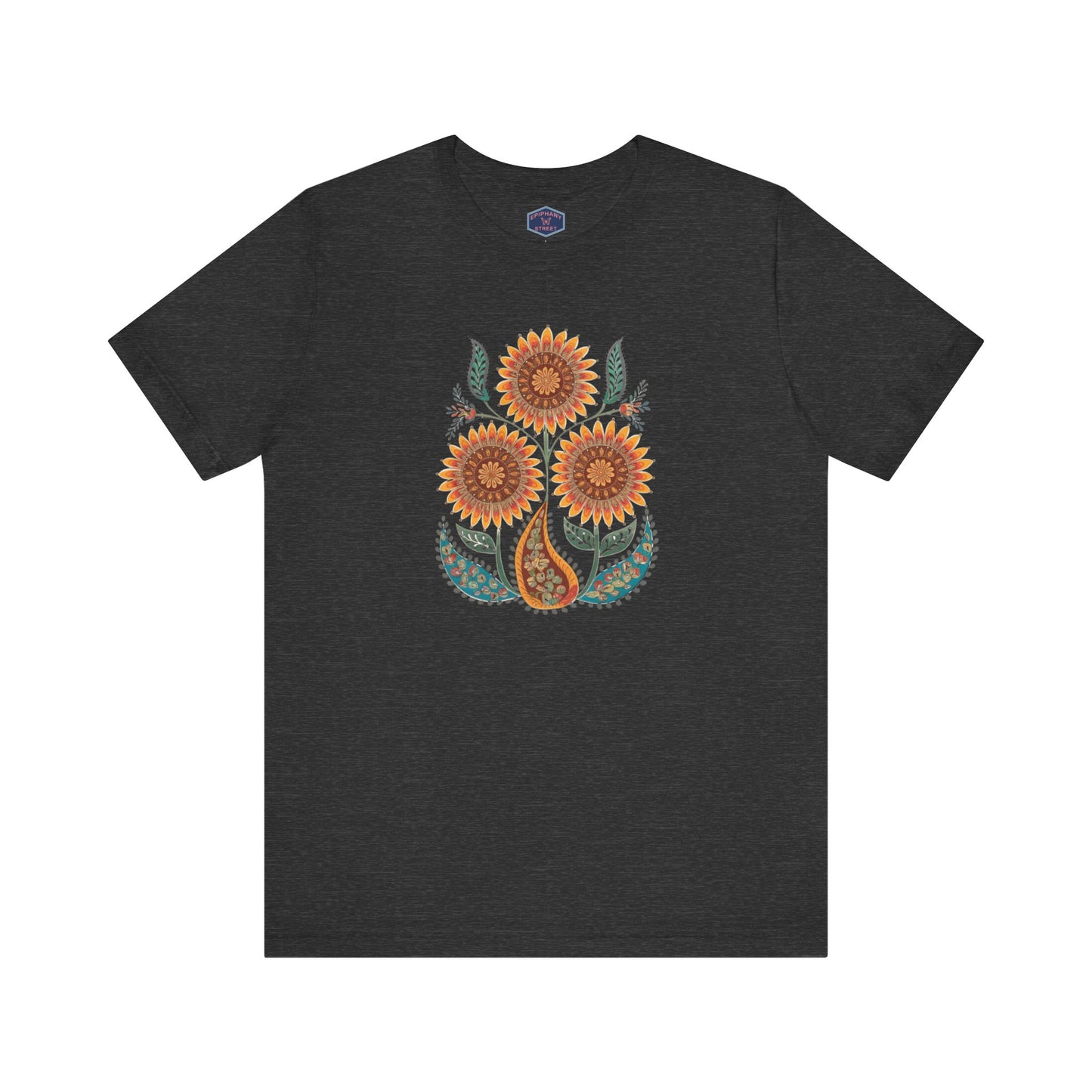 Madhubani Sunflower Tee