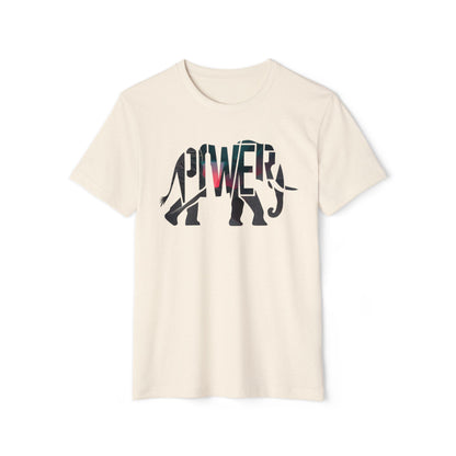 Power Elephant - Recycled Organic Cotton T-Shirt