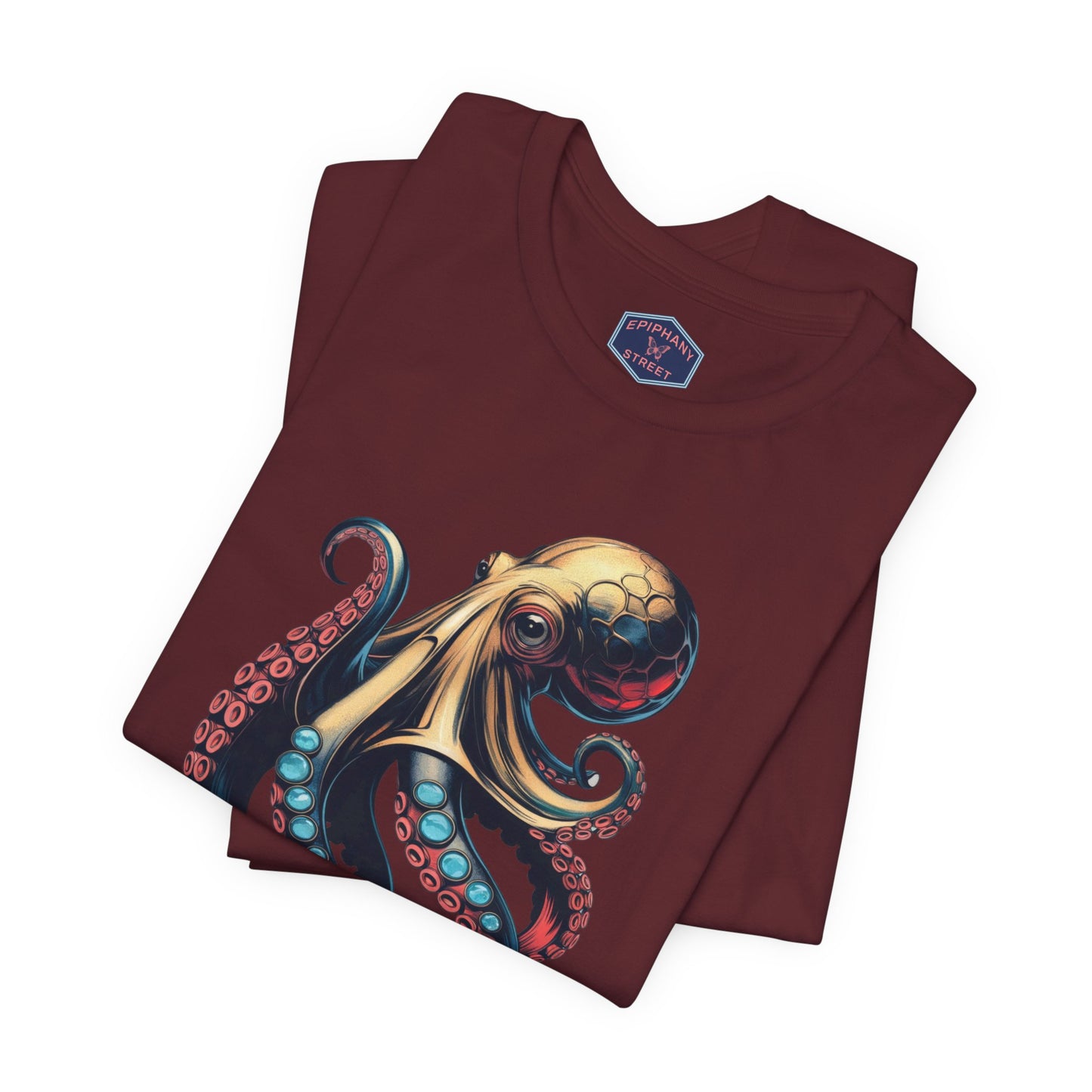 Metalic Octopus Tee
