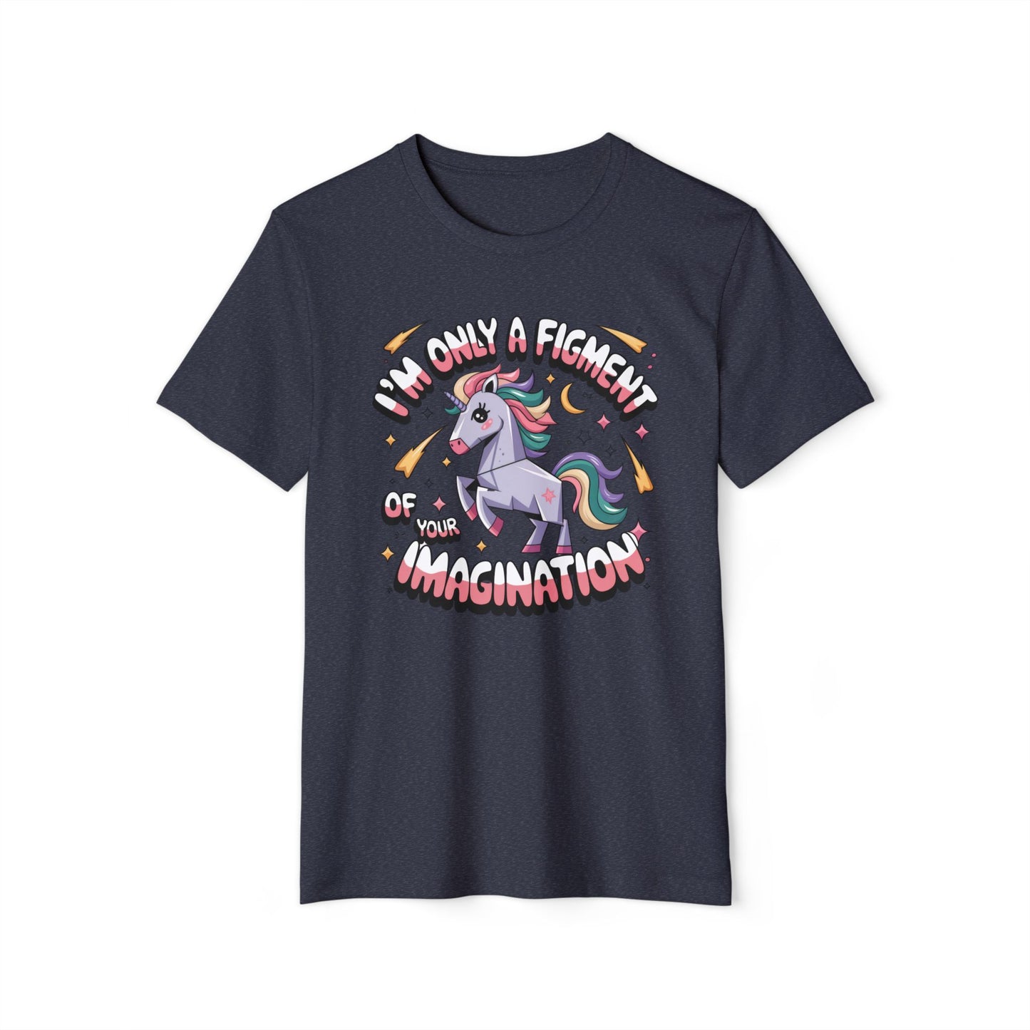 Imagination Unicorn - Recycled Organic Cotton T-Shirt