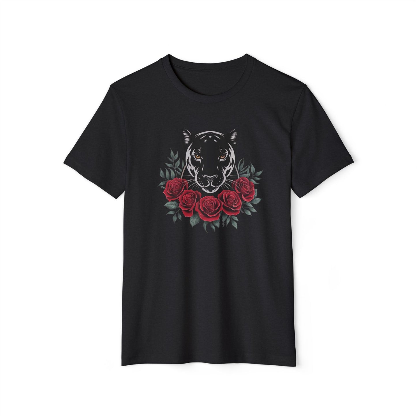 Panther Rose - Recycled Organic Cotton T-Shirt