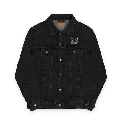 Epiphany Street Embroidered Eagle - Unisex Denim Jacket