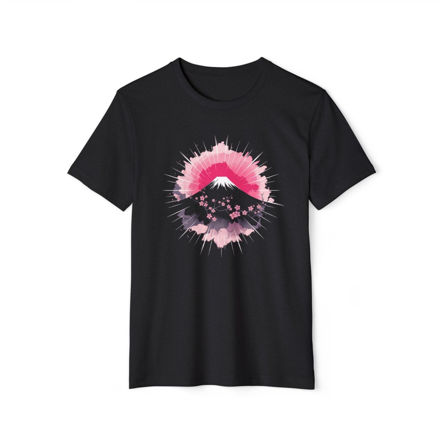 Fuji Blossom - Recycled Organic Cotton T-Shirt