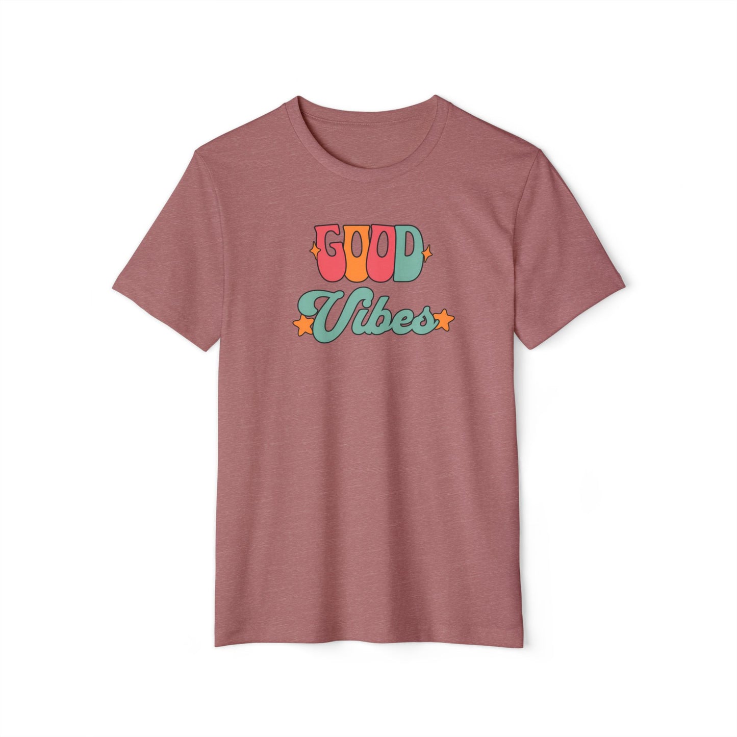 Good Vibes - Recycled Organic Cotton T-Shirt