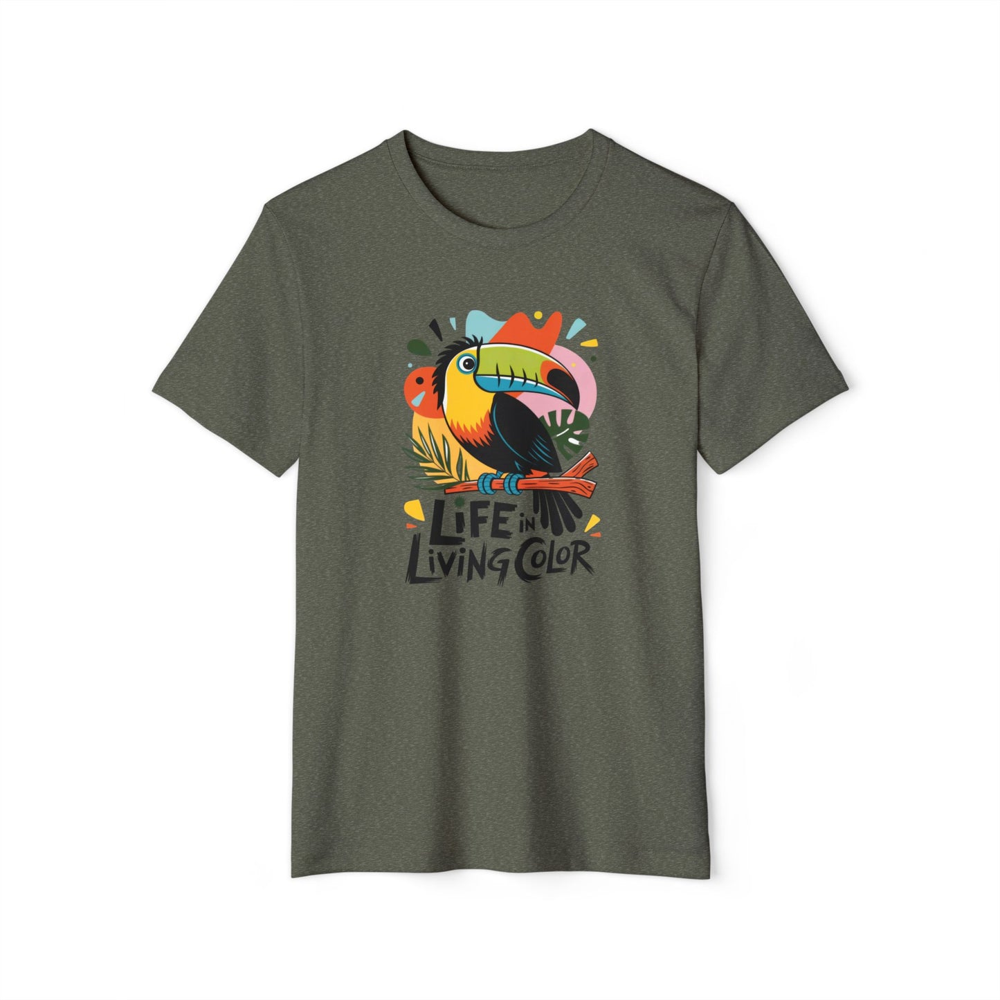 Life in Living Color - Recycled Organic Cotton T-Shirt