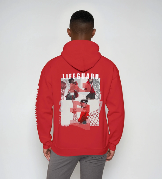 Anime Lifeguard Surf Squad Unisex Hoodie - Epiphany Street Design