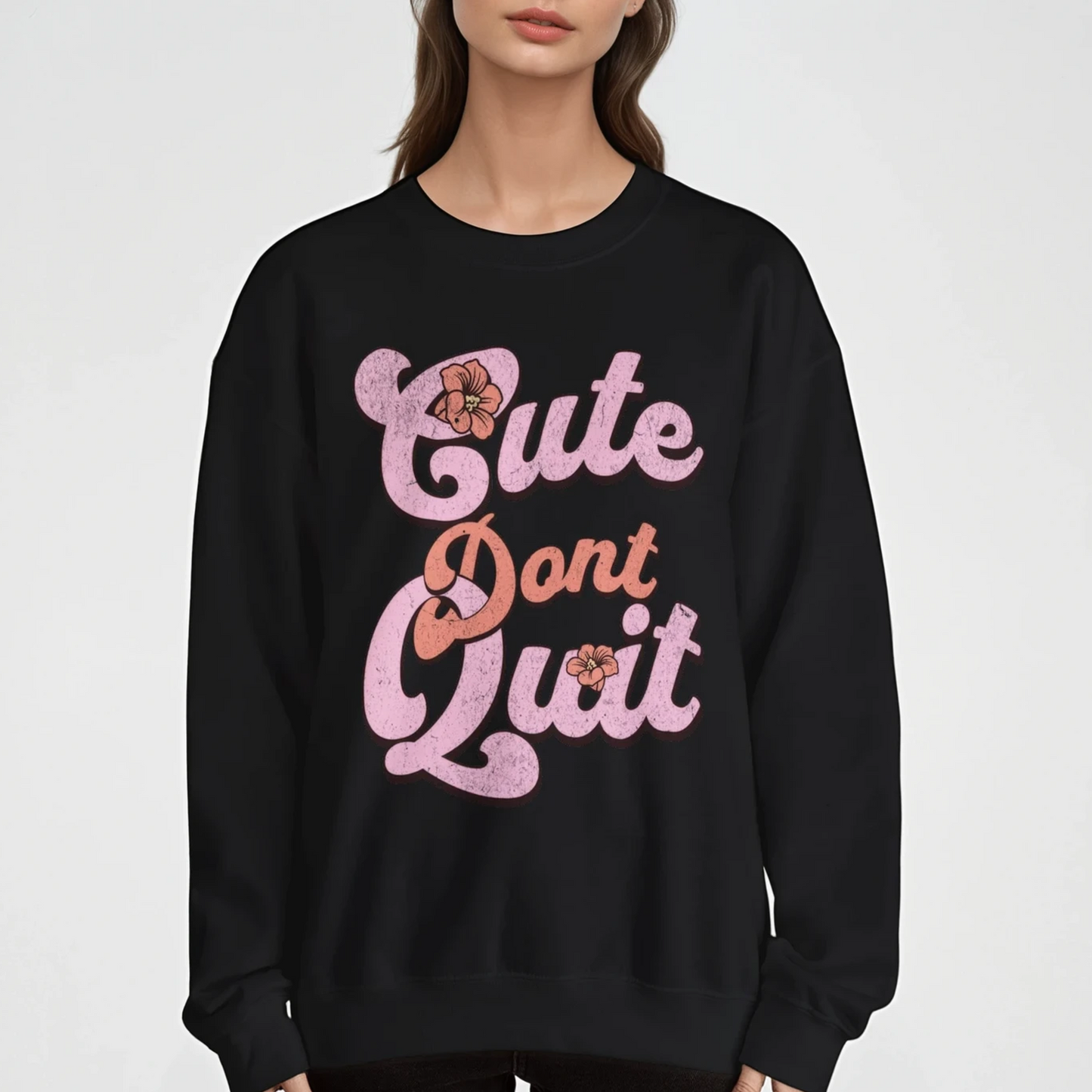 Cute Don't quit - Epiphany Street Heavy Blend™ Crewneck Sweatshirt