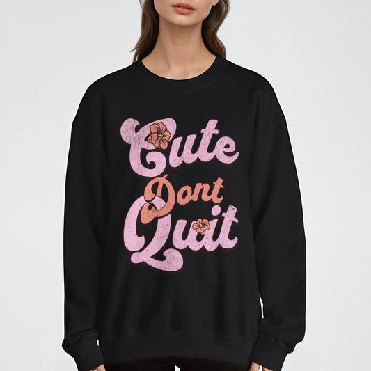 Cute Don't quit - Epiphany Street Heavy Blend™ Crewneck Sweatshirt