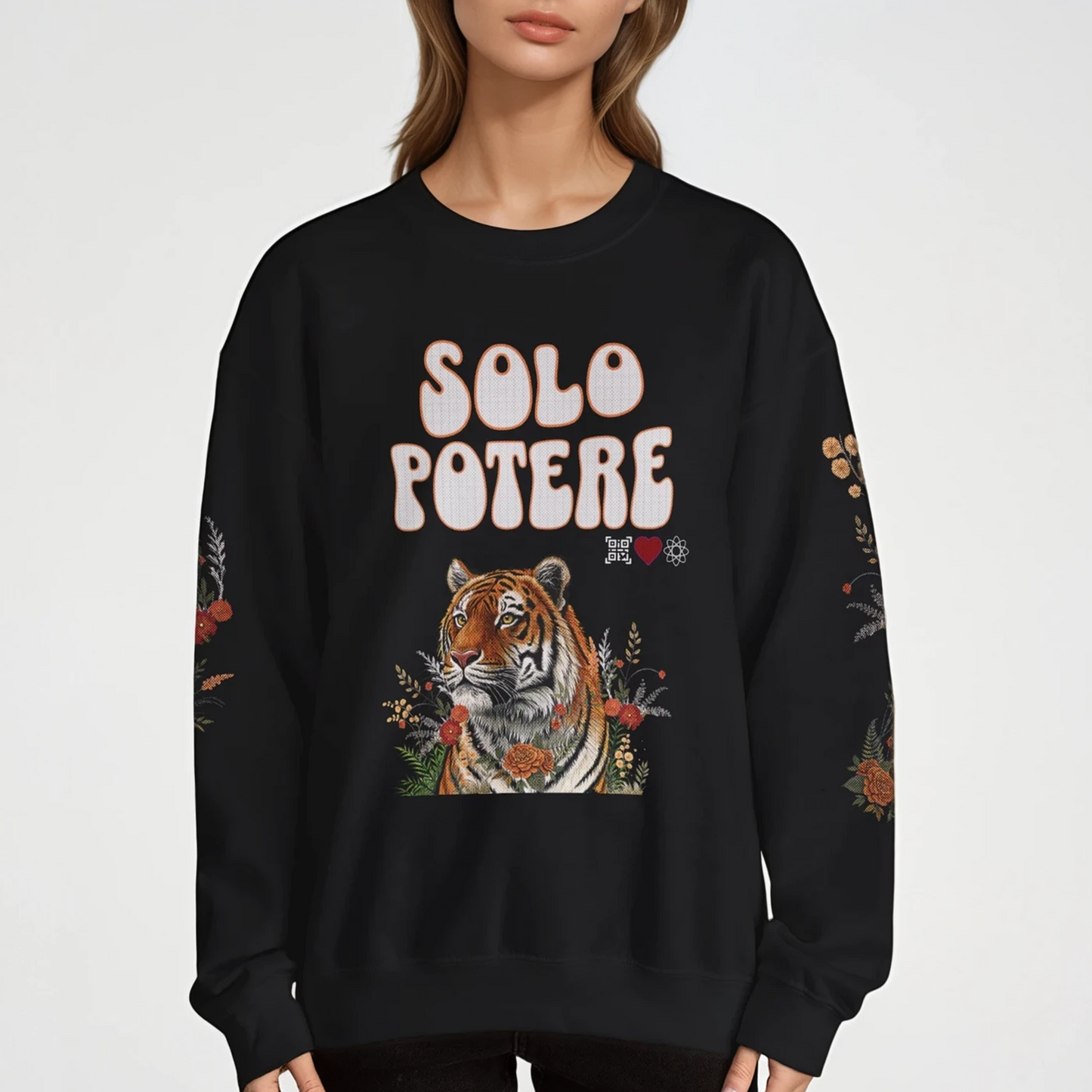 Tiger Power - Epiphany Street Heavy Blend™ Crewneck Sweatshirt
