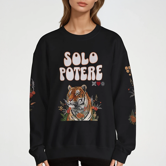 Tiger Power - Epiphany Street Heavy Blend™ Crewneck Sweatshirt